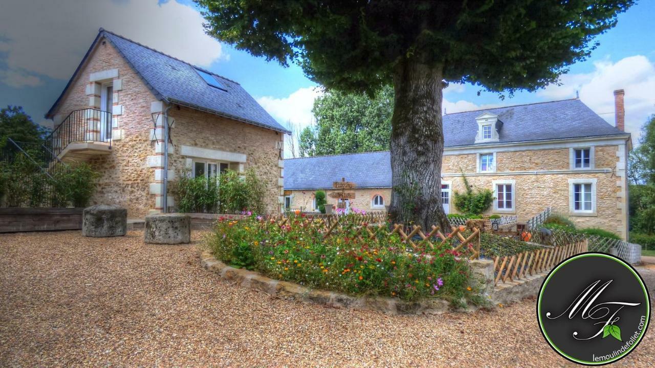 Bed and Breakfast Le Moulin De Follet Fougere  Exterior foto
